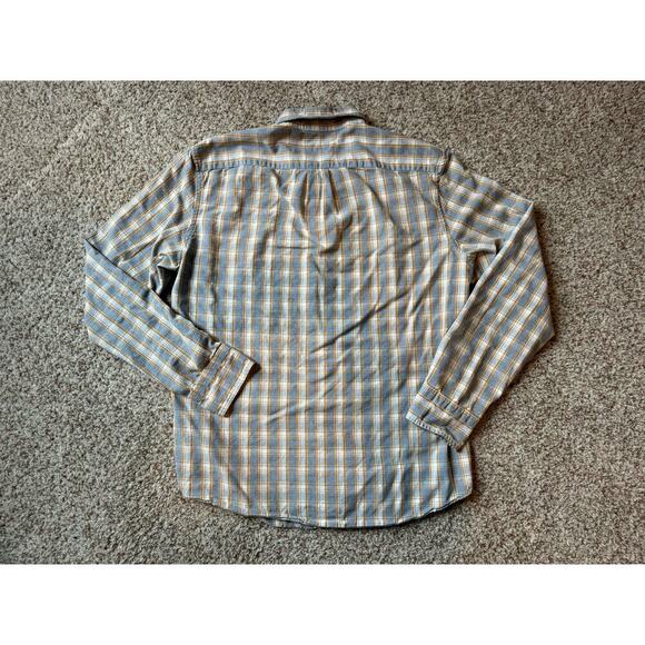 J. CREW JASPE SLIM buttoned shirt, Size Large. Flannel print cotton shirt - Picture 2 of 13